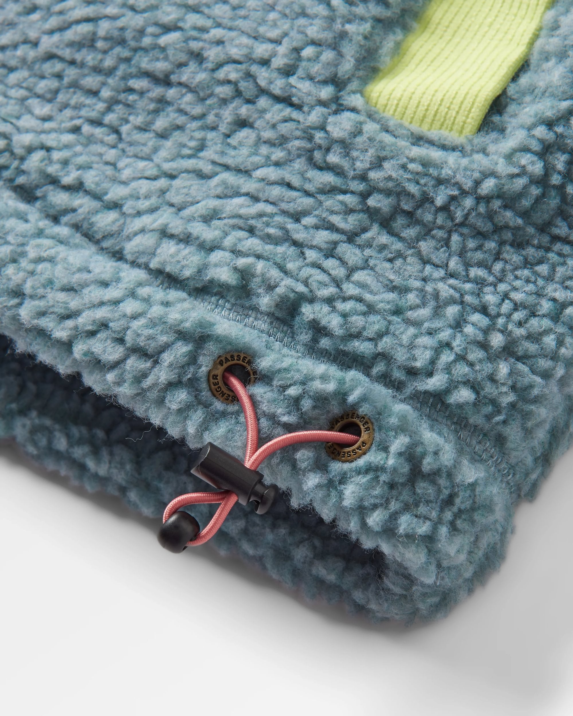 Create Recycled Deep-Pile Sherpa Fleece - Arctic - Flatlay