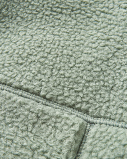 North Coast 2.0 Full Zip Recycled Sherpa Fleece - Pistachio