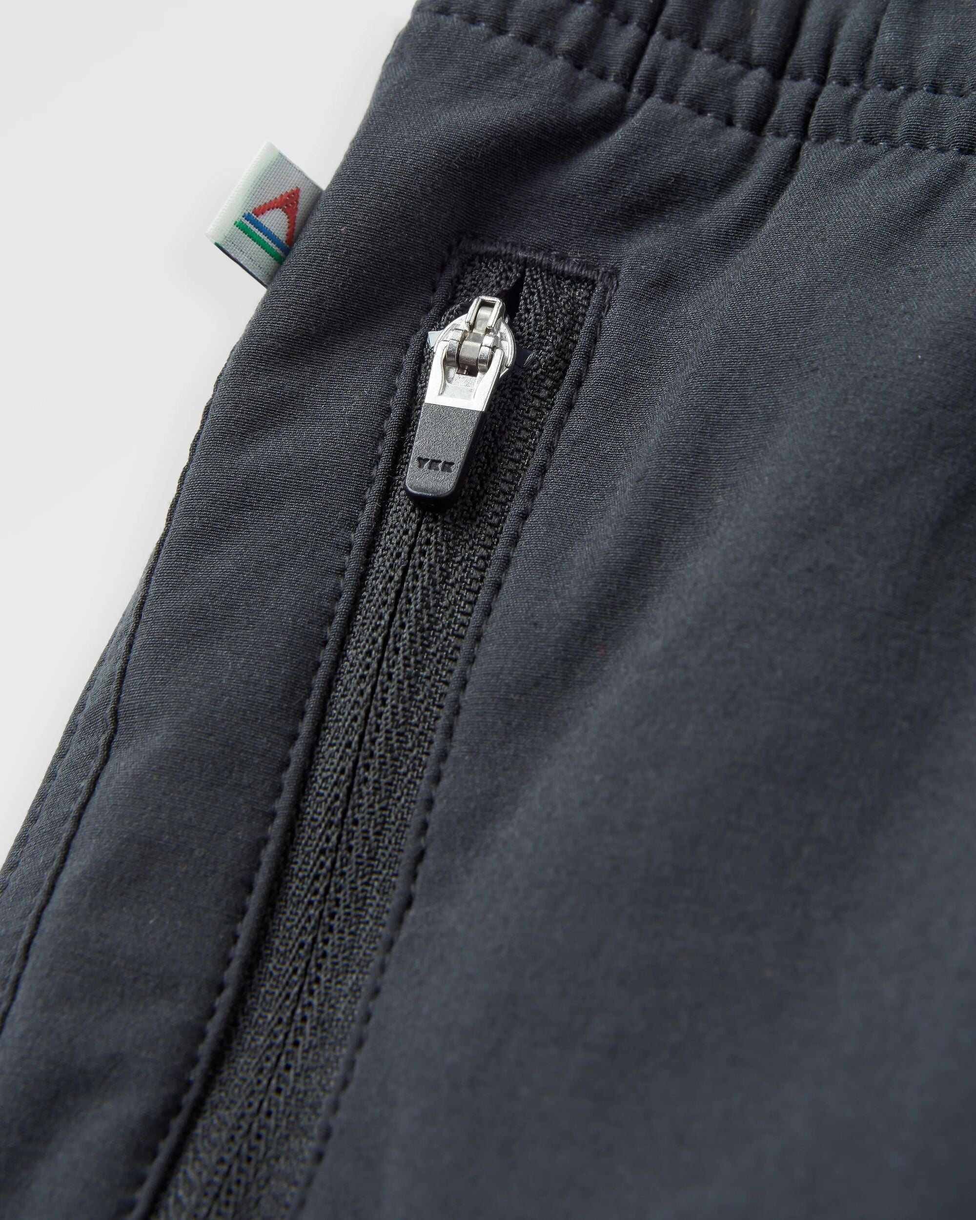 Traveller Organic All Purpose Short - Black - Flatlay