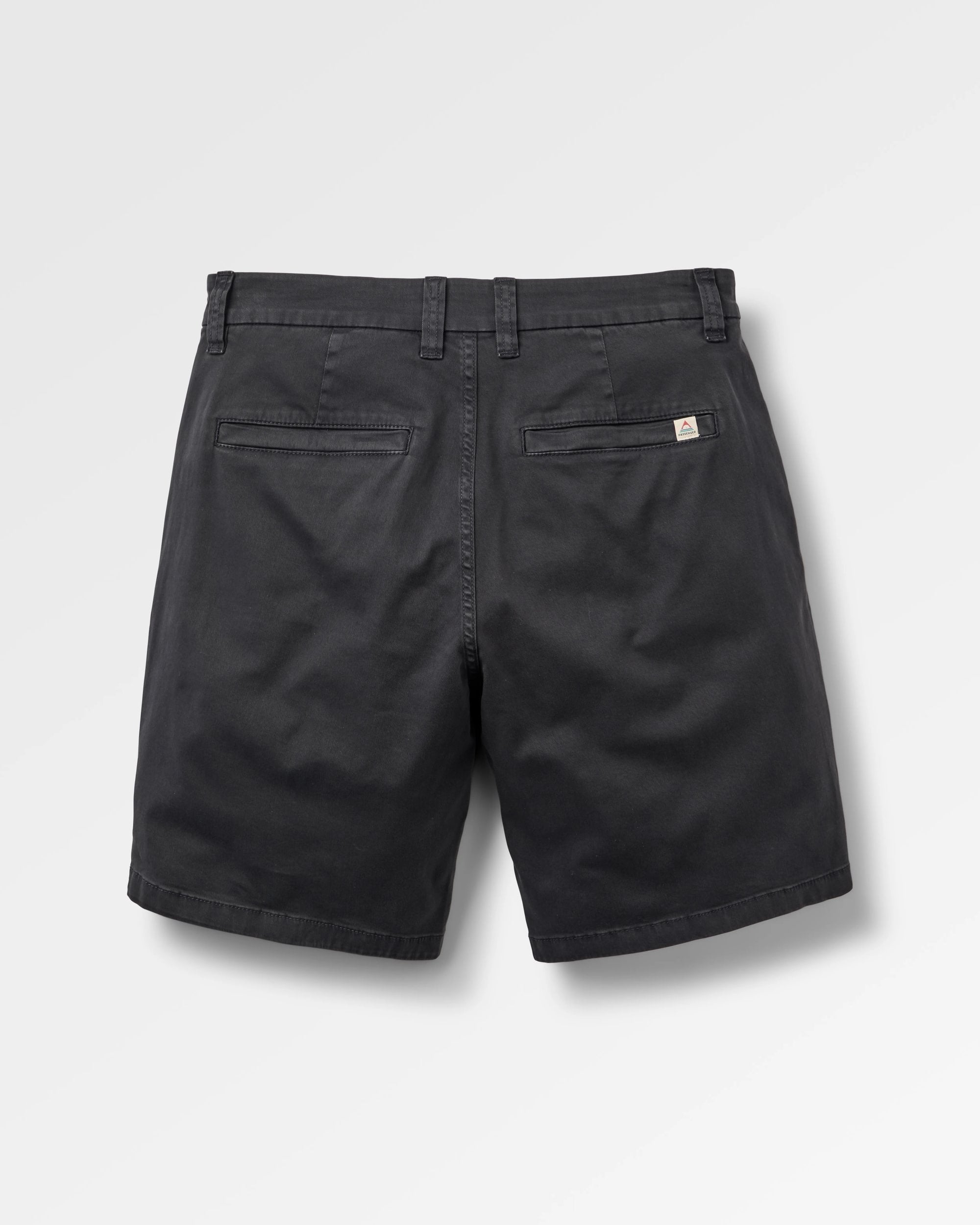 365 Organic Cotton Shorts 2.0 - Faded Black - Flatlay