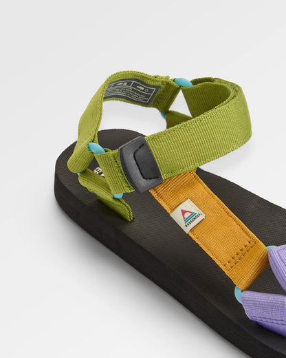 Venice Sandal - Tea Green - Flatlay