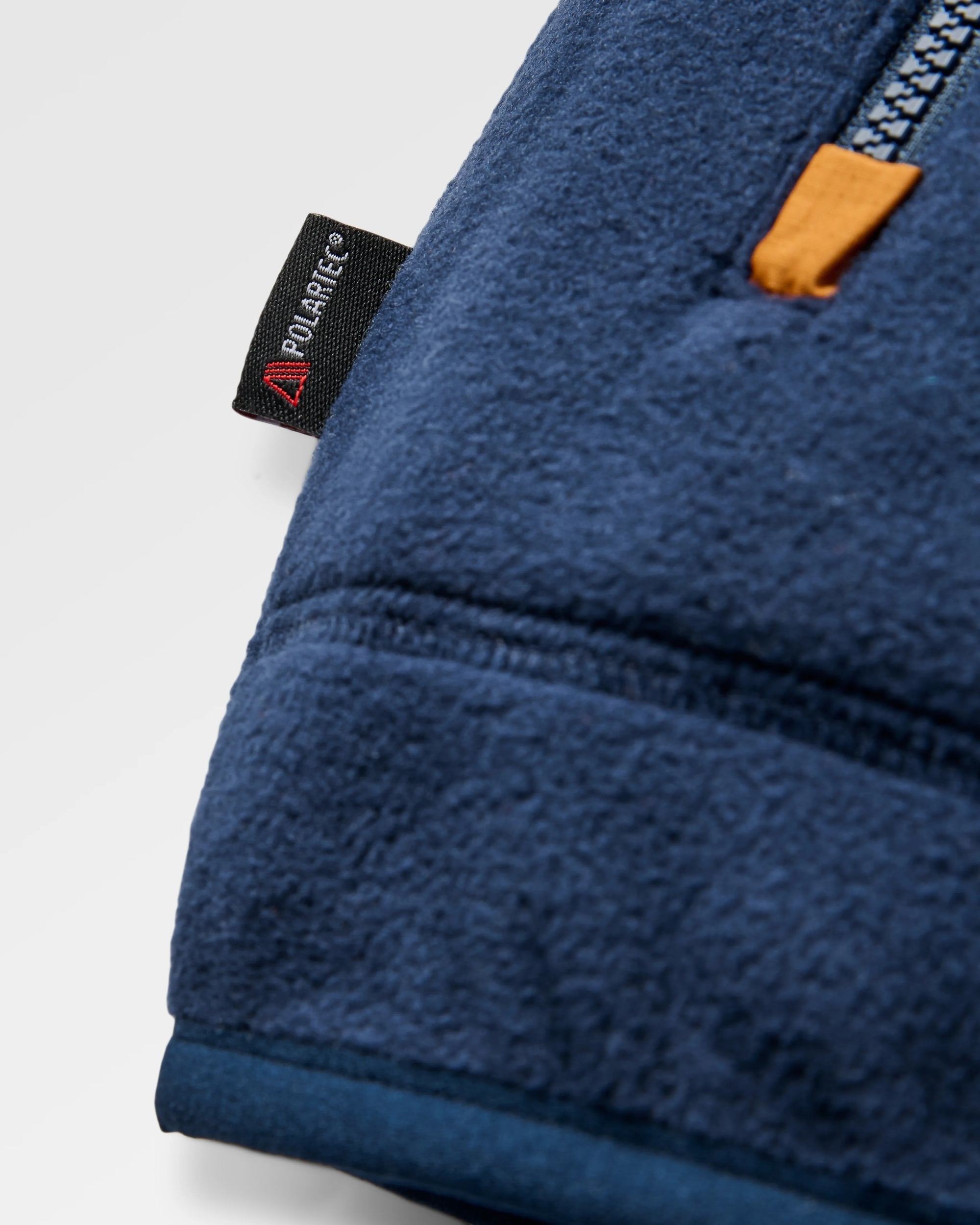 Dusk Recycled Polartec® Fleece - Rich Navy - Flatlay