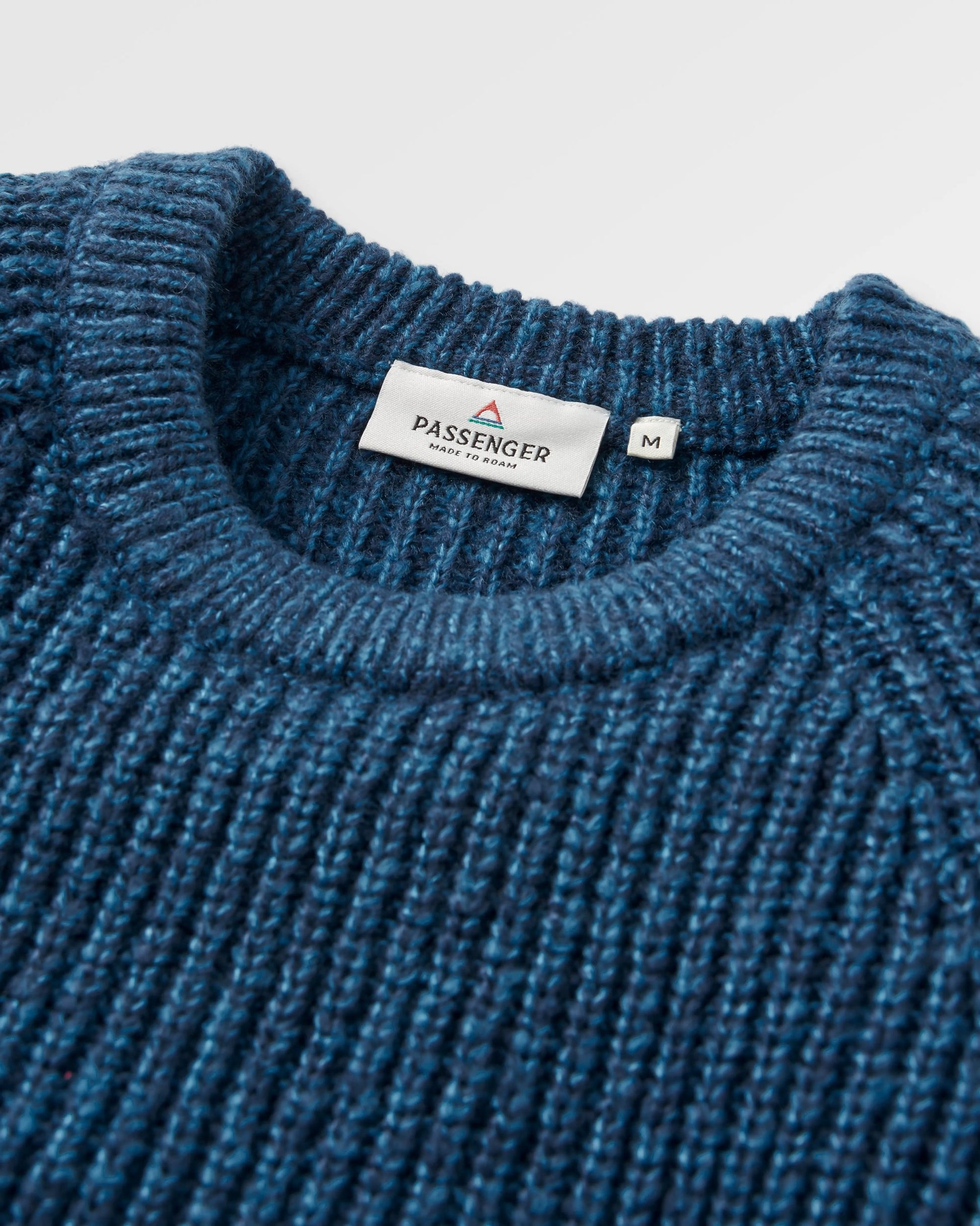 Fog Recycled Knitted Jumper - Rich Navy