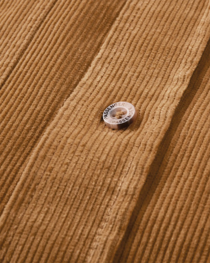 Backcountry Cord Shirt - Toffee - Flatlay