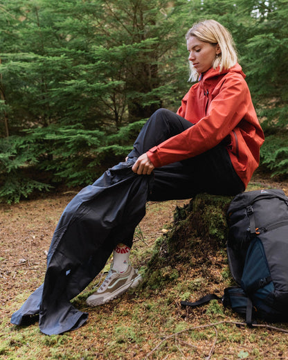 Viento Recycled Windshell Trouser - Charcoal - Lifestyle