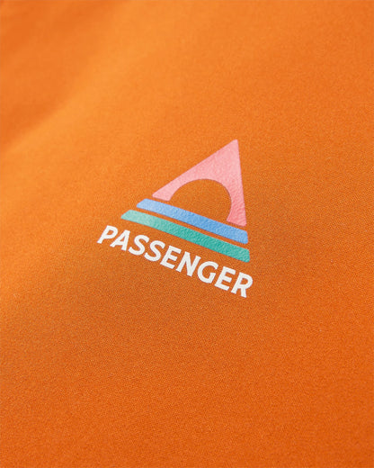 Five Season Waterproof Jacket - Sunset Orange - Flatlay