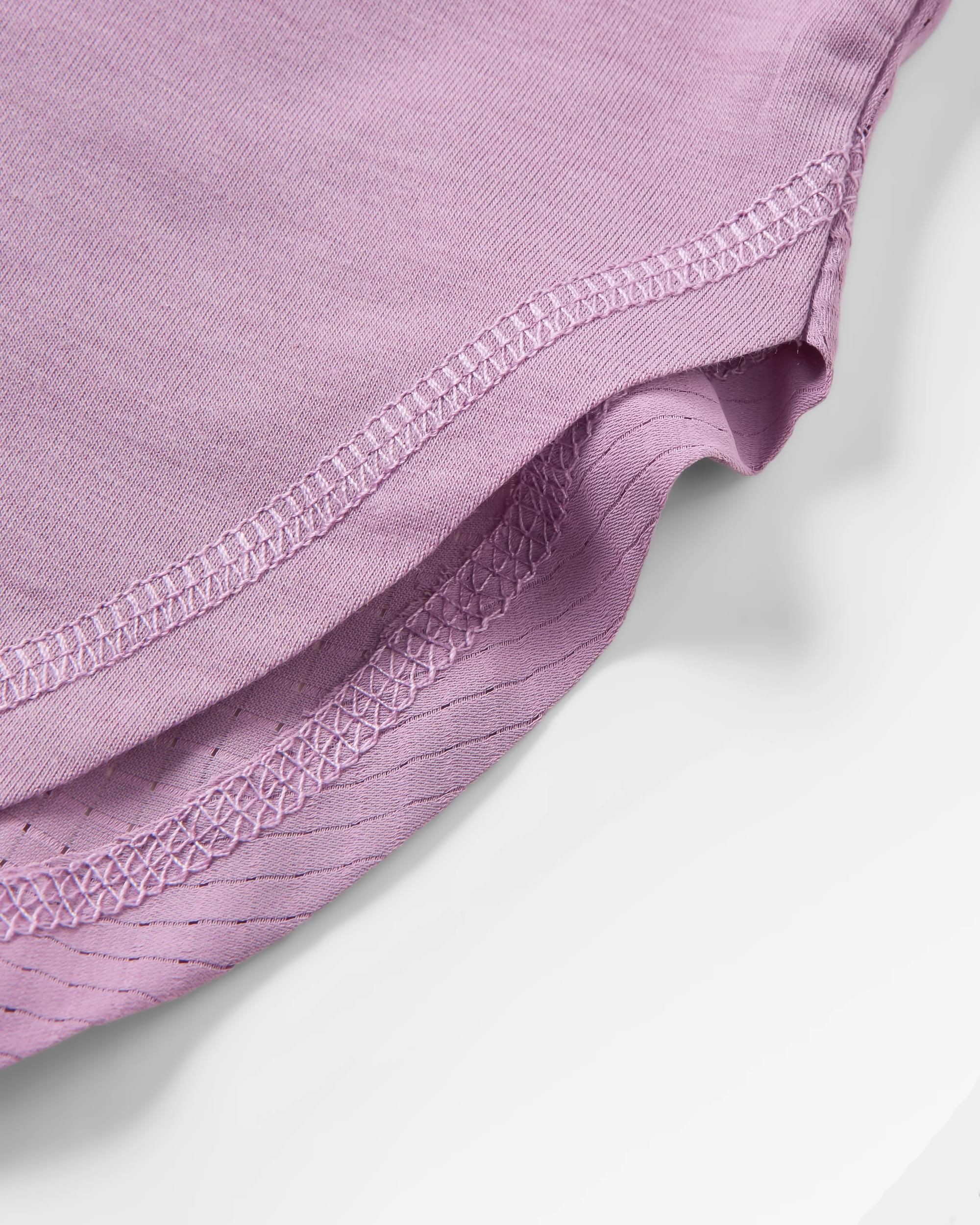 Asana Recycled Active Vest - Lilac - Flatlay