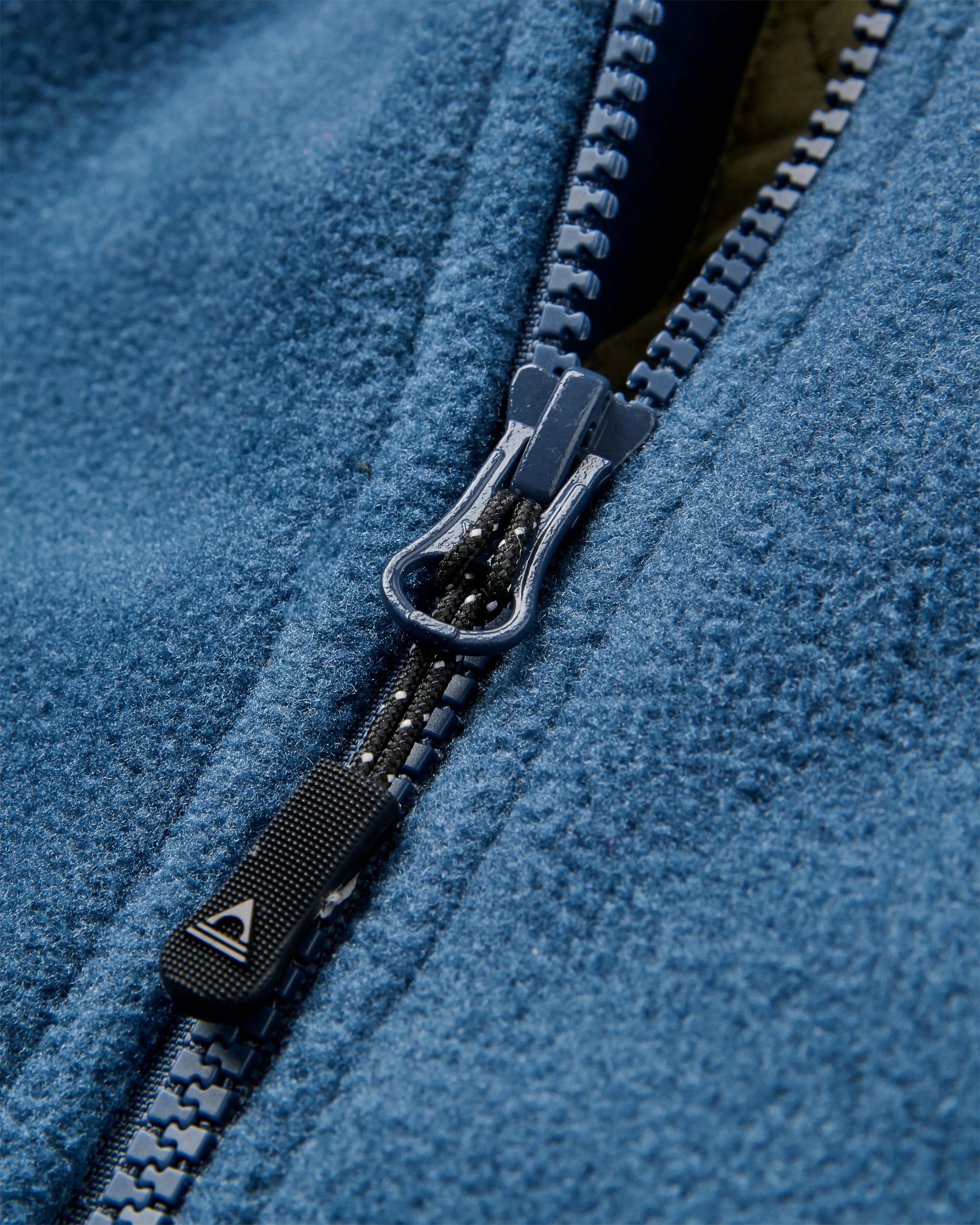 Sierrascape Men's Recycled Polartec® Fleece Hoodie - Dark Denim - Flatlay