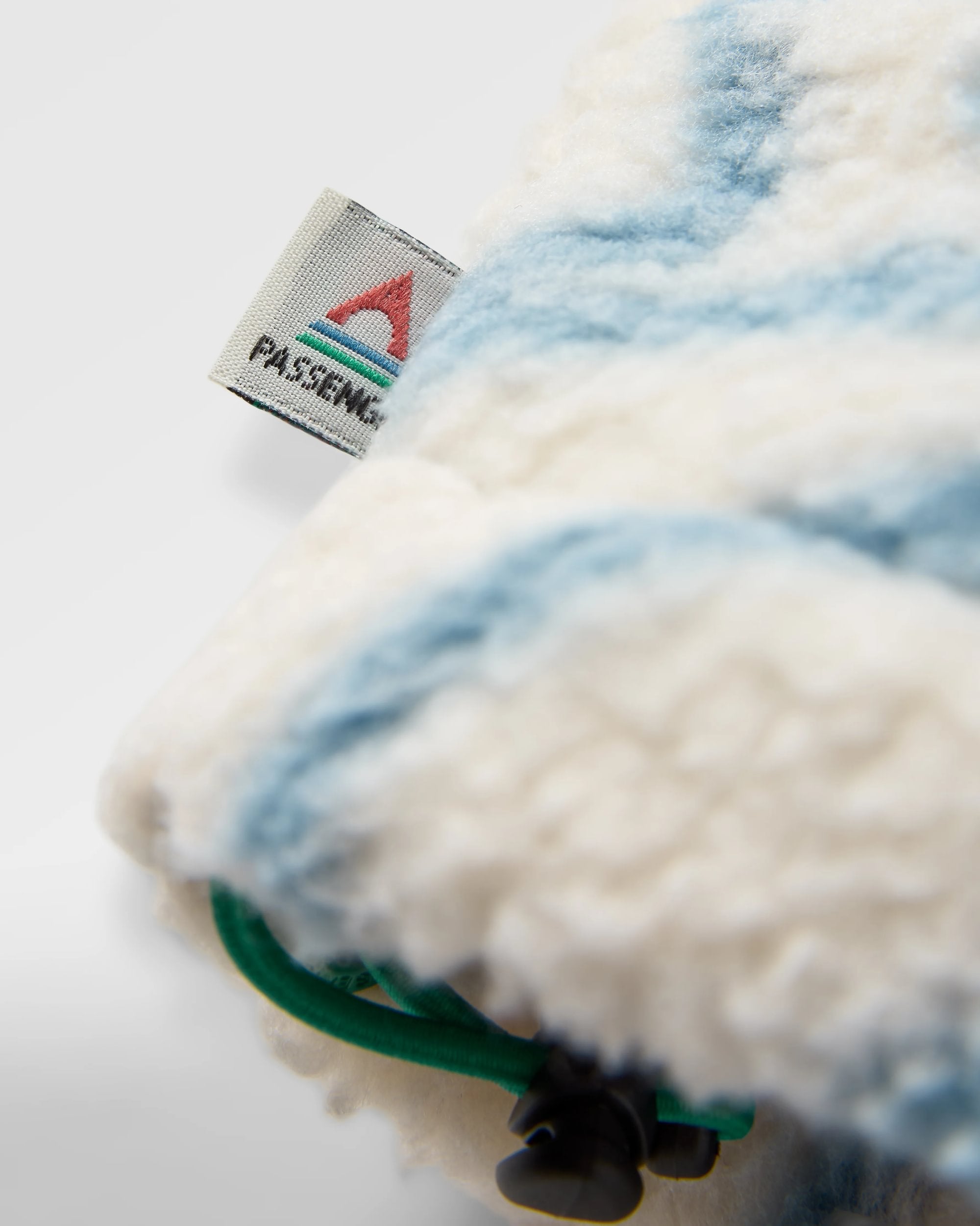 Fairbanks Recycled Sherpa Gilet - Strata Swirl Birch - Flatlay