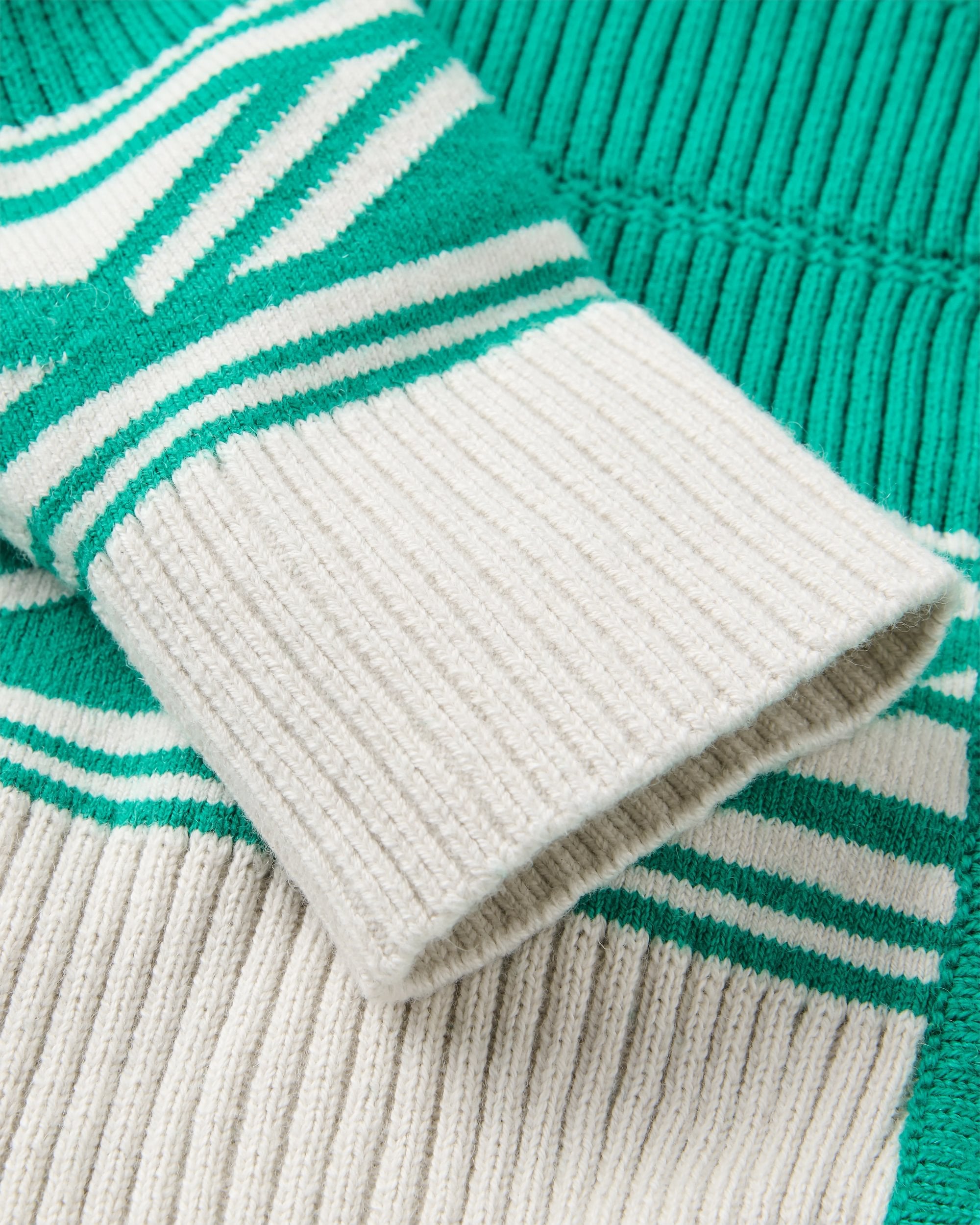 Nurture Organic Cotton Cardigan - Greenlake - Flatlay