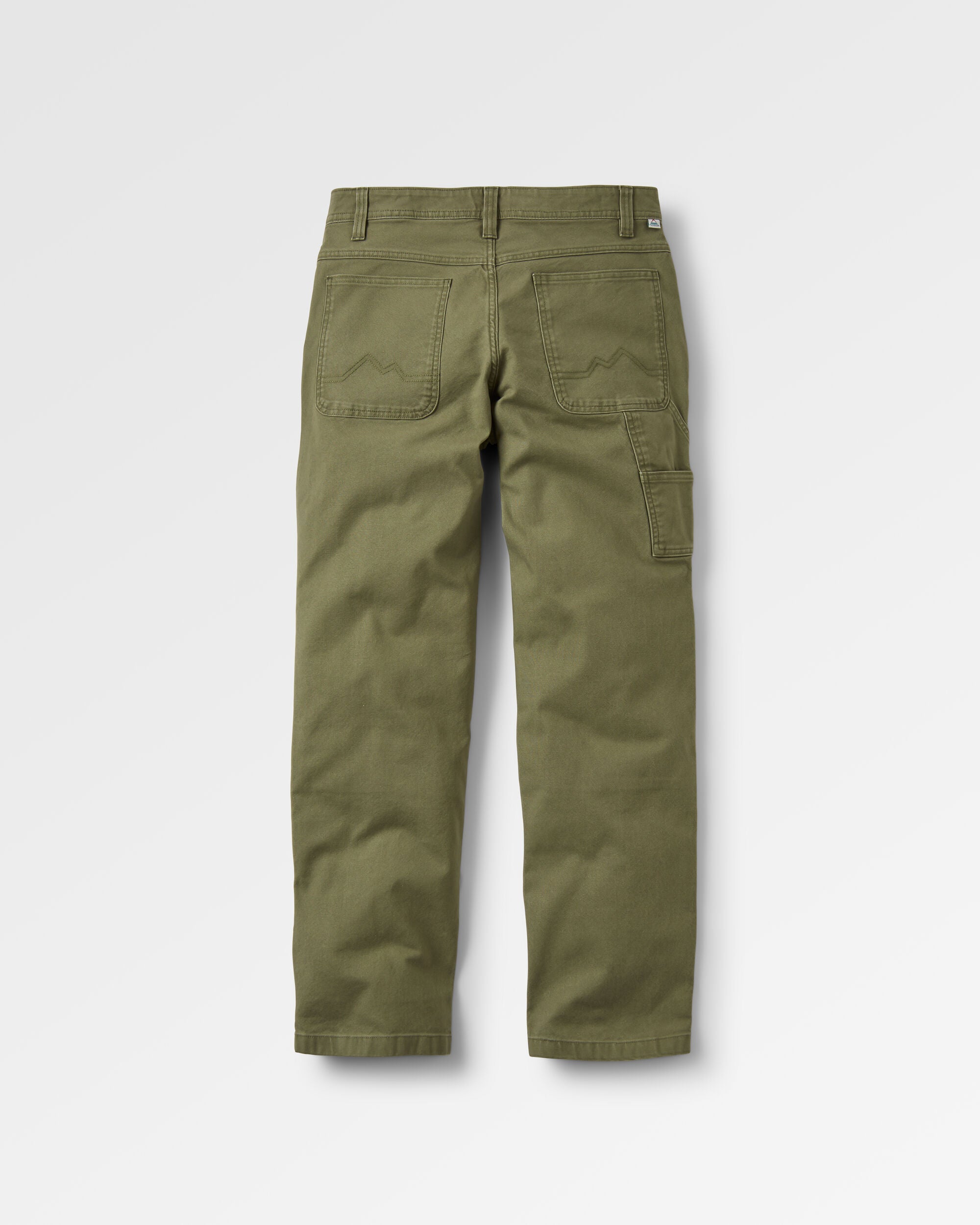 Vantage Organic Cotton Trouser - Khaki - Flatlay