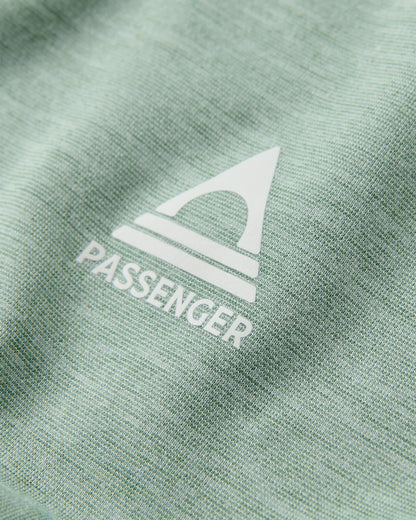 Sunvale Lightweight UPF50 LS T-Shirt - Pistachio Marl - Flatlay