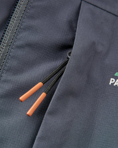 Trailscape Women's Recycled Waterproof Jacket - Charcoal - Flatlay