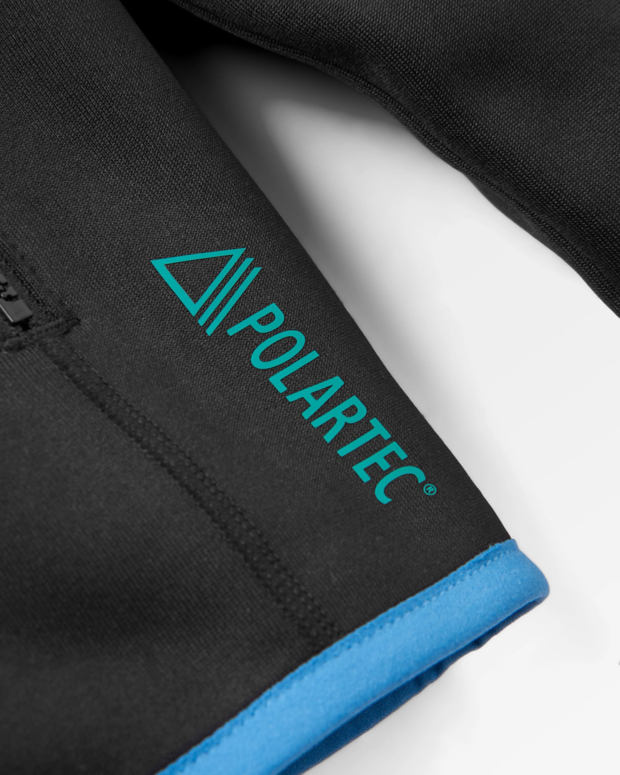 Wintergreen Recycled Polartec® Fleece Hoodie - Black - Flatlay