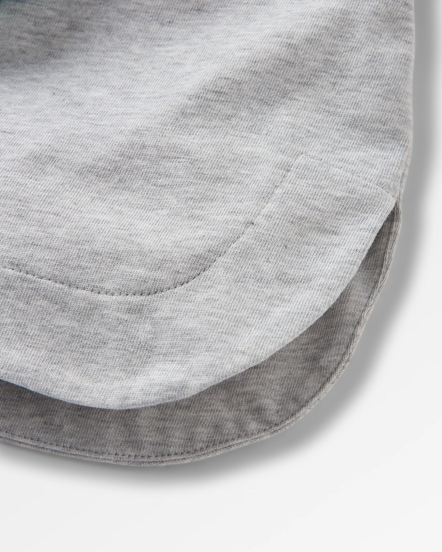 Hilltop Organic Cotton LS T-Shirt - Grey Marl