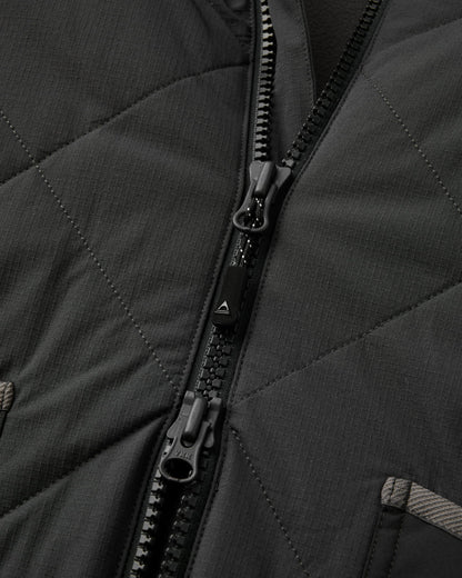 Campscape Winter Parka - Charcoal/Faded Black - Flatlay