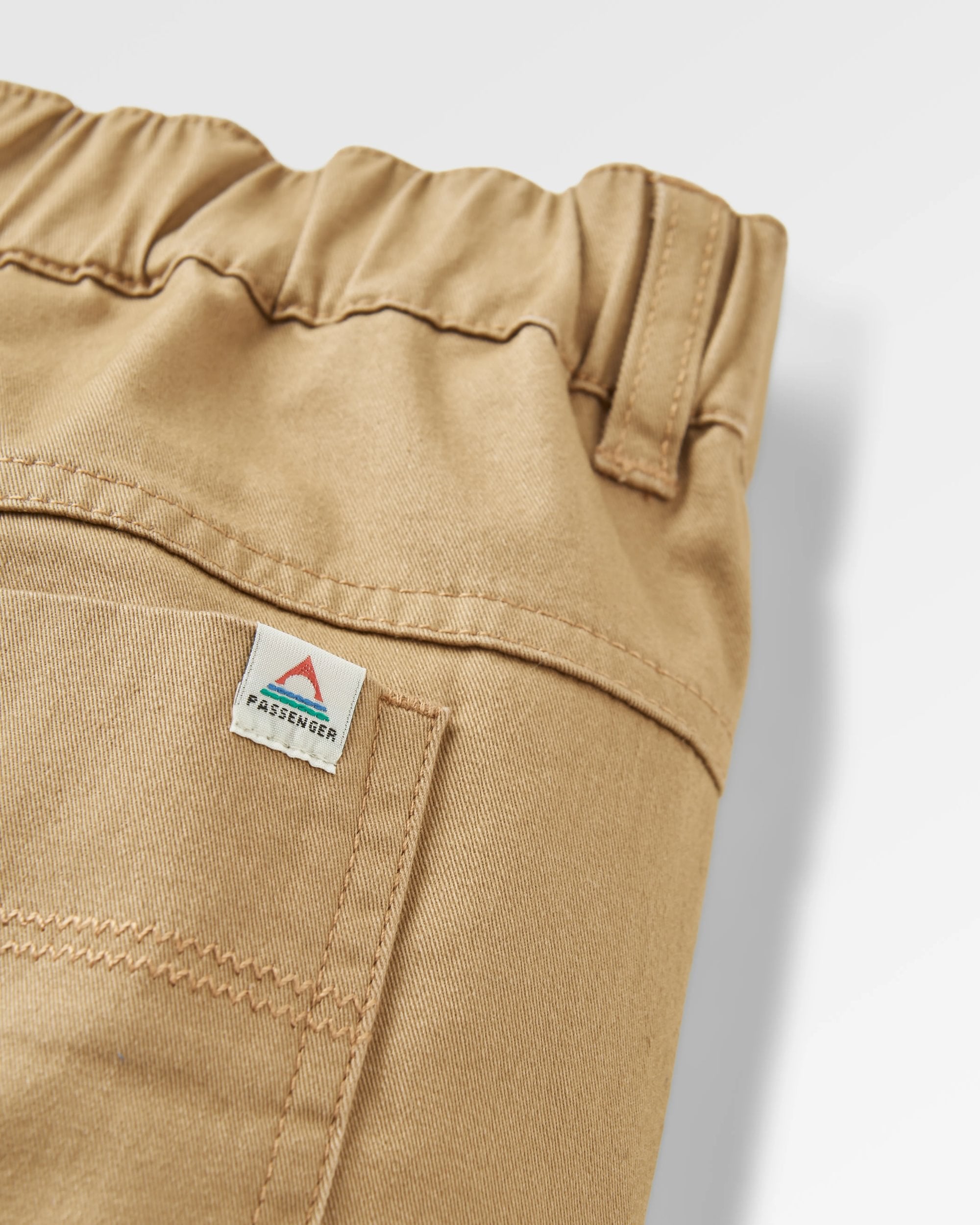 Lani Organic Twill Long Short - Elmwood - Flatlay