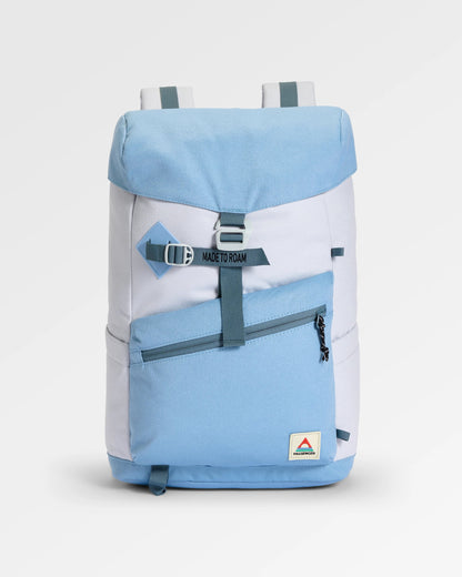 Vantage 18L Backpack - Faded Denim/ Grey Blue - Flatlay
