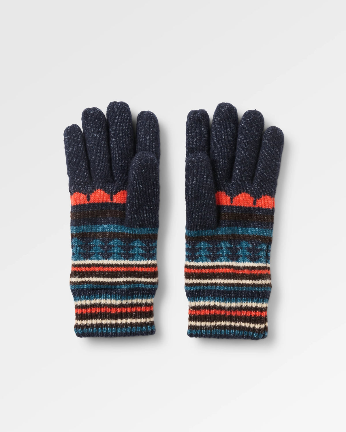 Fun Knit Glove - Blue Navy - Flatlay