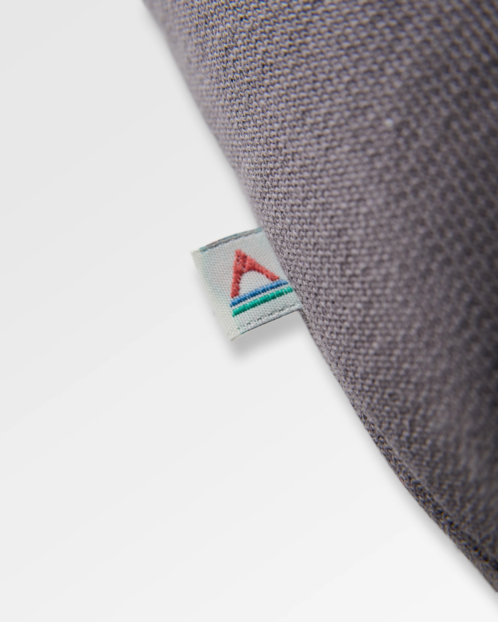 Tall Pines Full Zip Recycled Cotton Hoodie - Charcoal - Flatlay