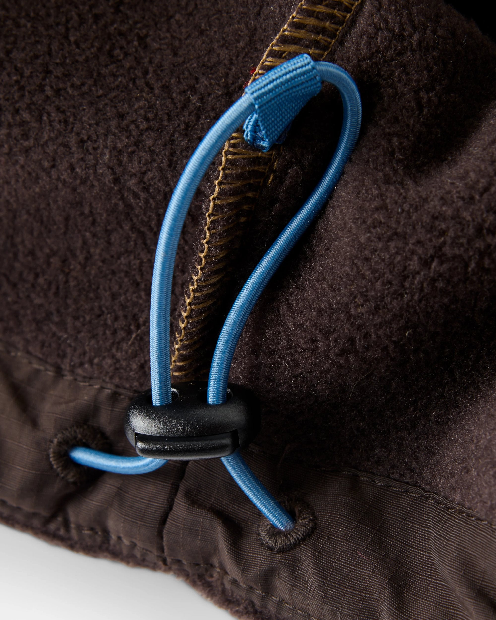 Woodlander Polar Fleece - Caramel/Espresso - Flatlay