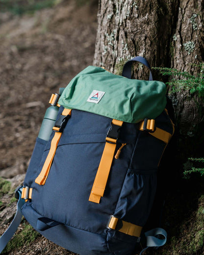 Boondocker Recycled 26L Backpack - Navy/ Laurel Green