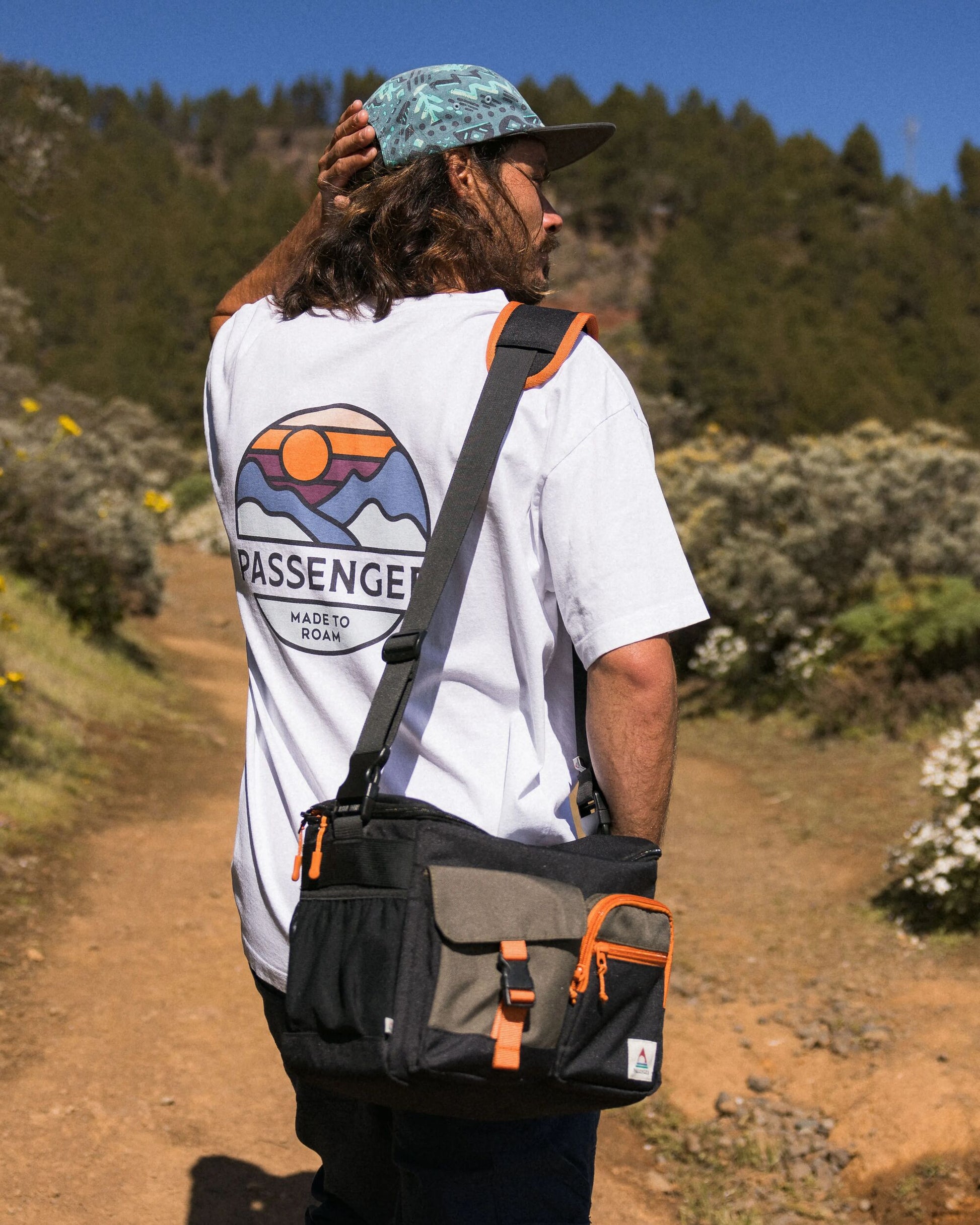 MensBoondocker Recycled Camera Bag - True Black/ Khaki - Lifestyle