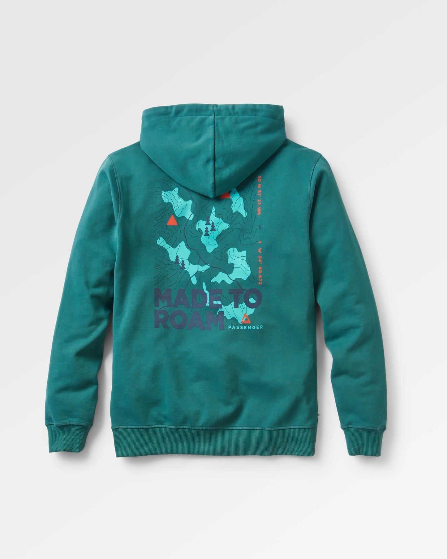 Pace Recycled Cotton Hoodie - Deep Ocean