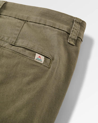 365 Organic Cotton Trouser - Dusty Olive
 - Flatlay
