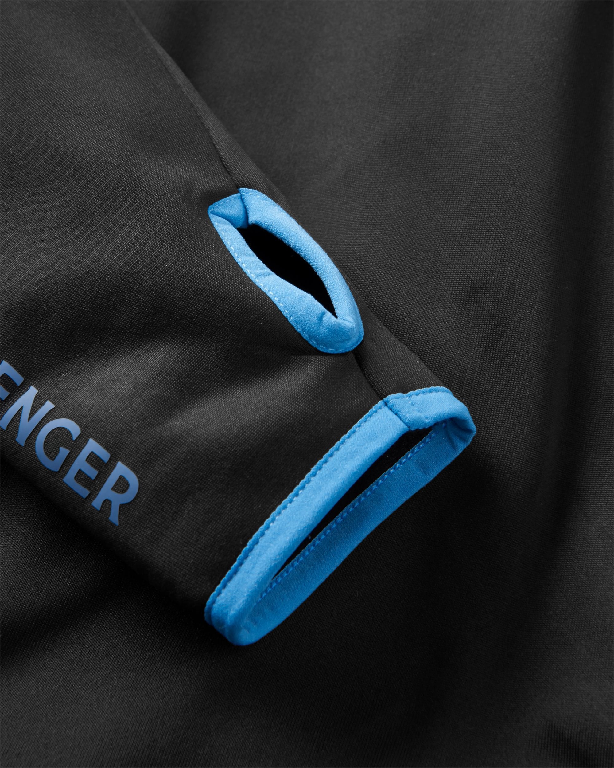 Solitude Recycled Polartec® Fleece Pullover - Black - Flatlay