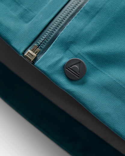 Trailscape Men's 3L Waterproof Jacket - Mediterranean - Flatlay