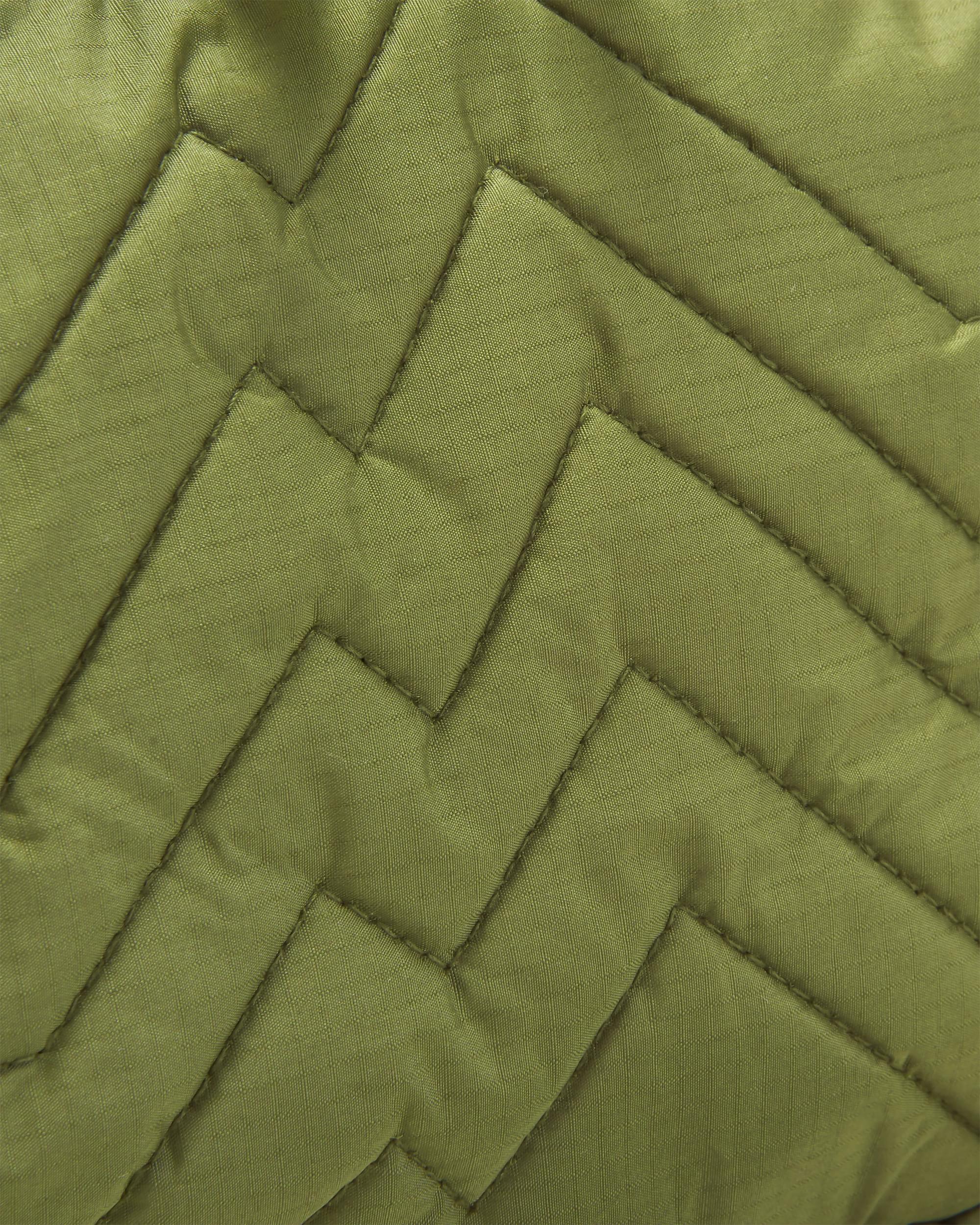 Trail Light Recycled Packable Hip Pack - Khaki - Flatlay