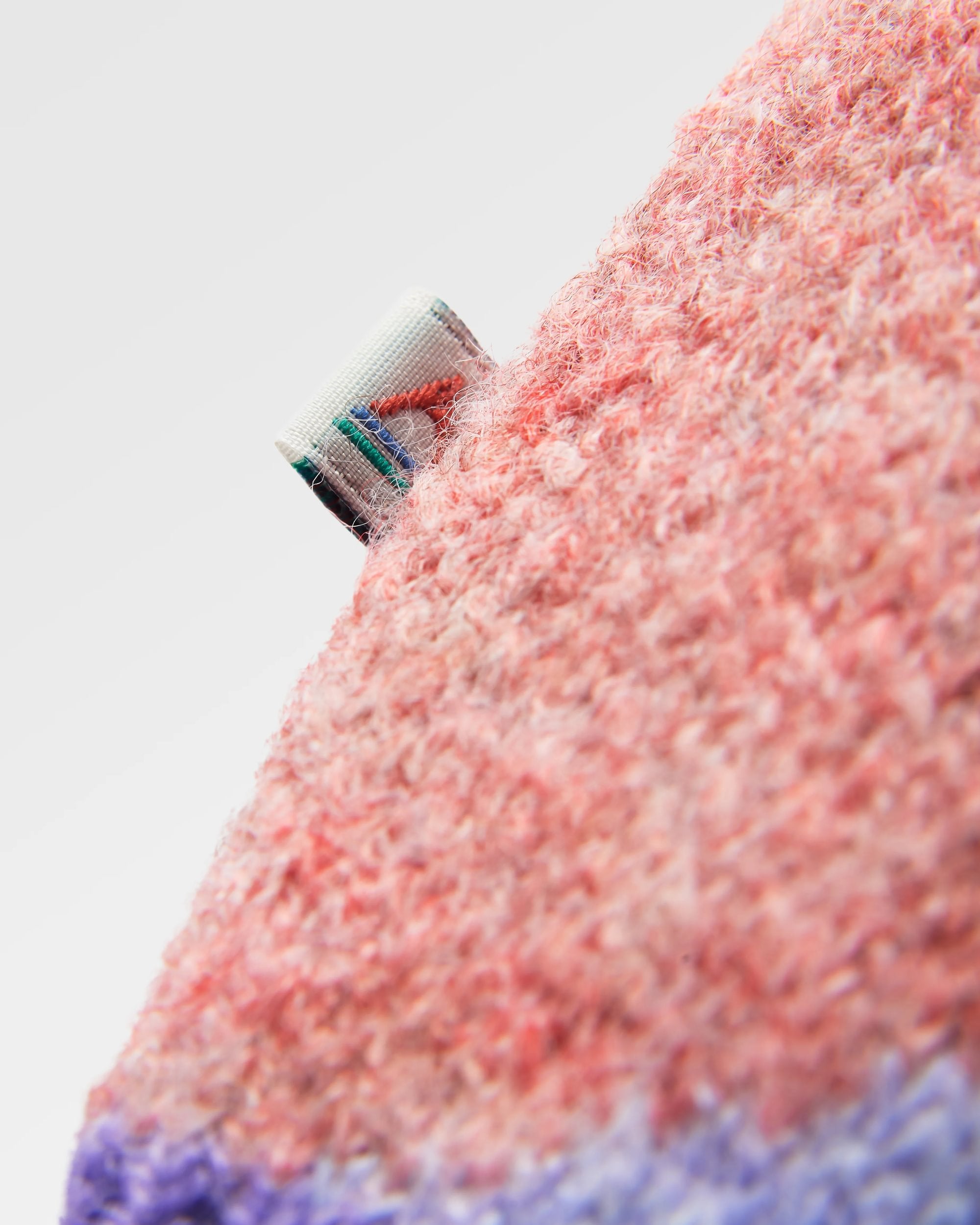 Scenic Recycled Knitted Jumper - Scenic Sunrise Orange - Flatlay