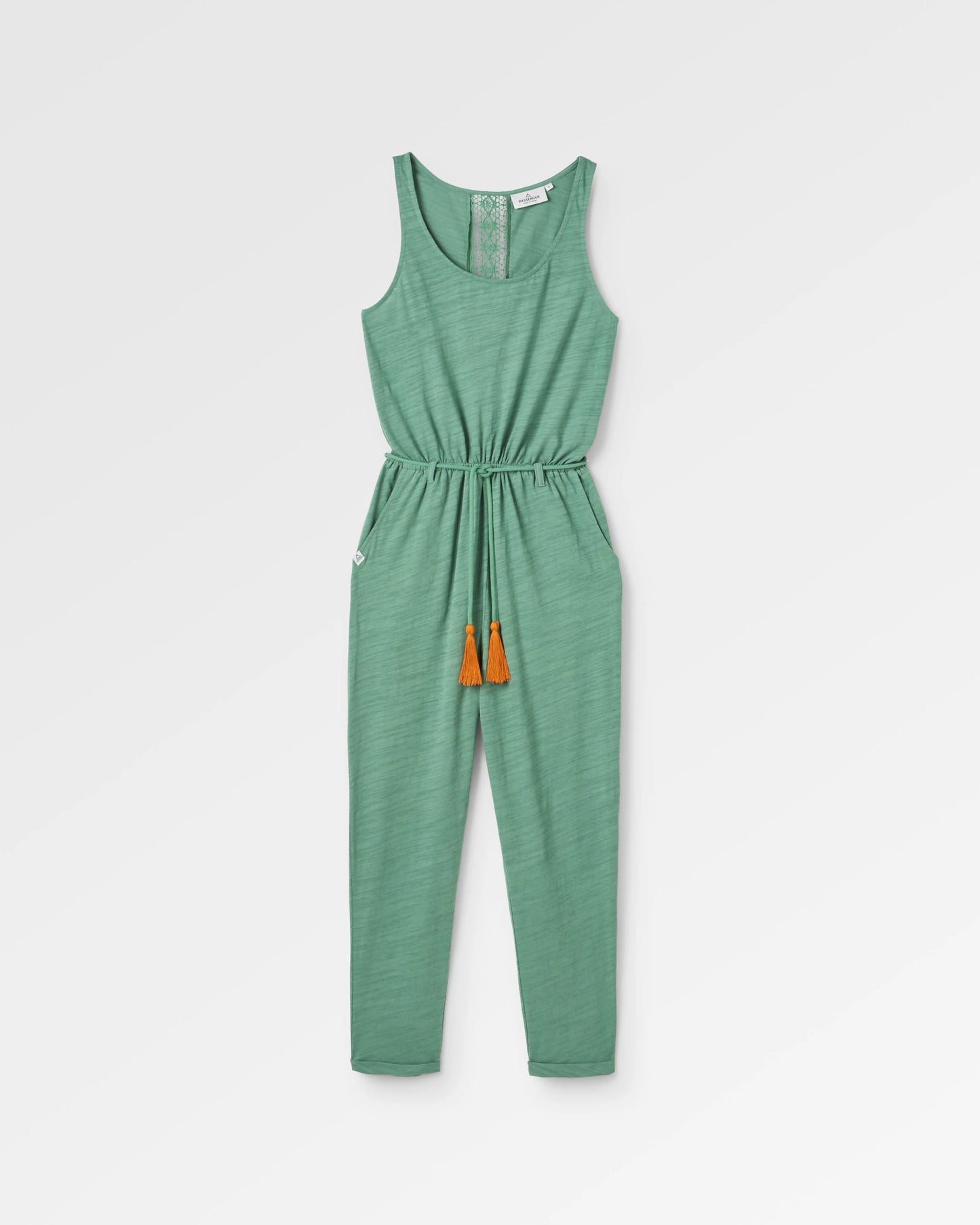 Eva Recycled Cotton Jumpsuit - Dark Ivy