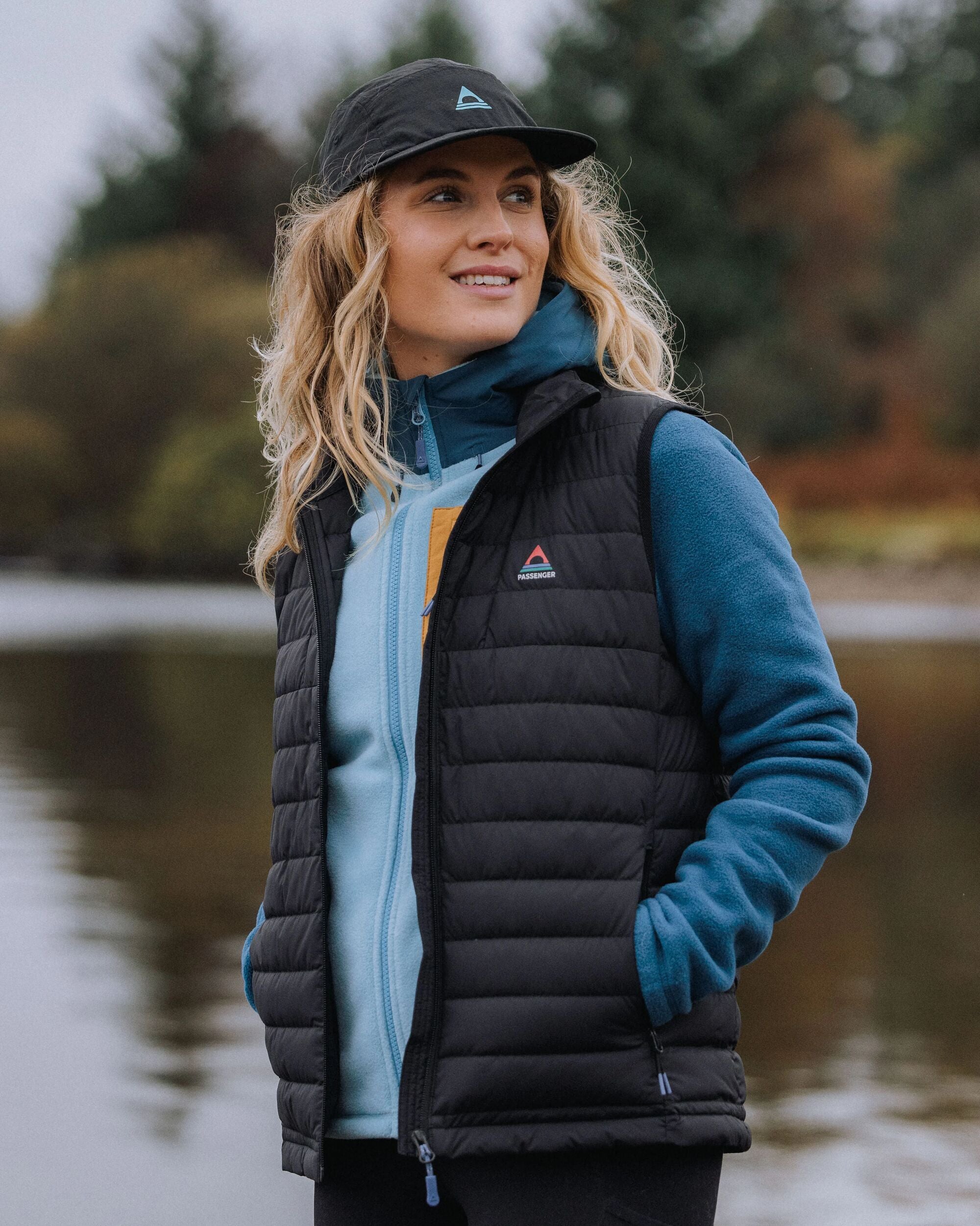 Northstar Down Recycled Gilet - Black - Lifestyle