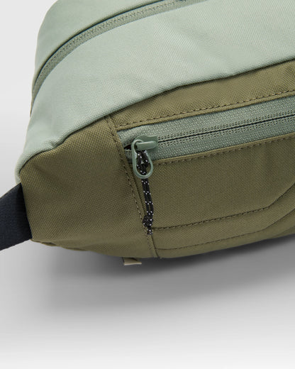 Boondocker Hip Pack - Pistachio/Misty Grey - Flatlay