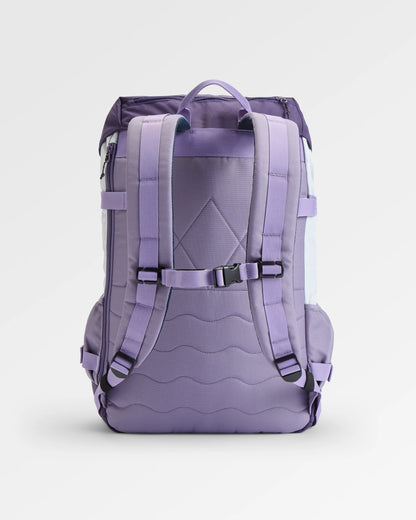 Boondocker 26L Backpack - Heather/ Deep Purple - Flatlay