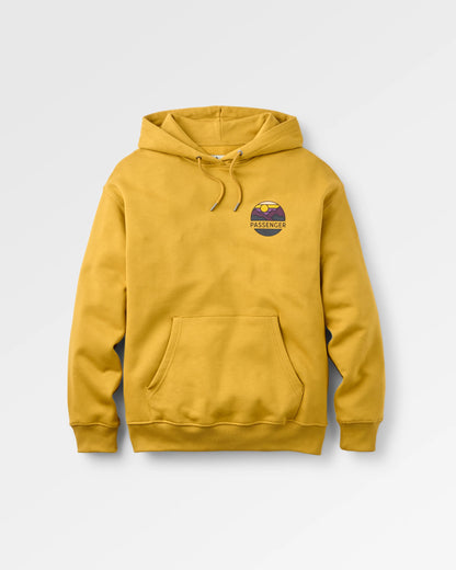 Laidback Relaxed Fit Hoodie - Dusty Ochre - Flatlay