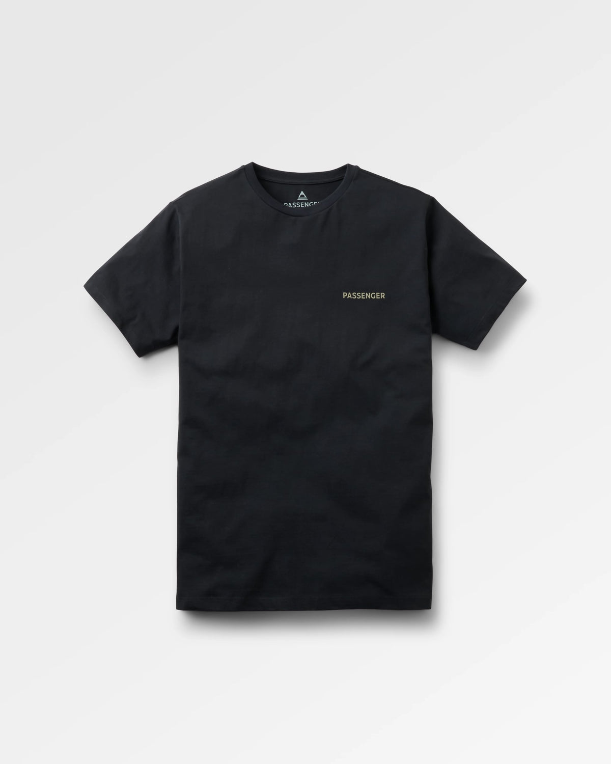 Classic Wordmark Regular Fit T-Shirt - Black - Flatlay