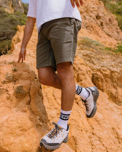 365 Cotton Short - Dusty Olive - Lifestyle