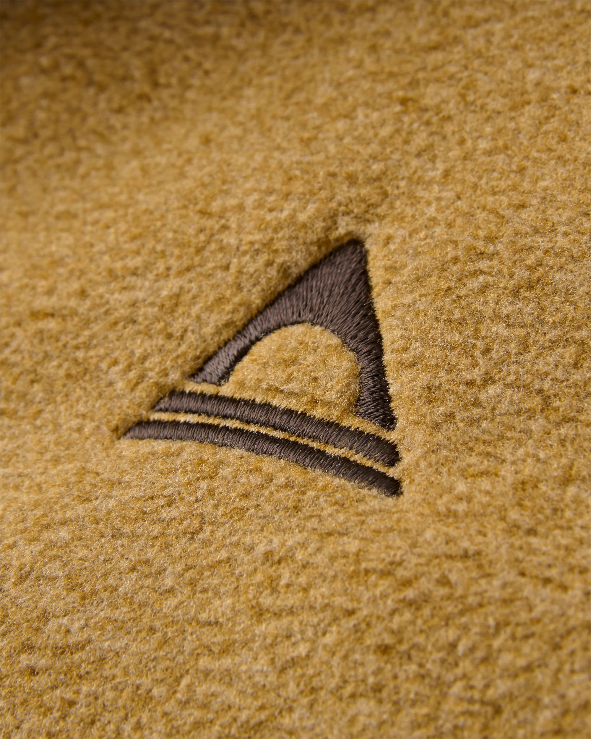 Woodlander Polar Fleece - Caramel/Espresso - Flatlay