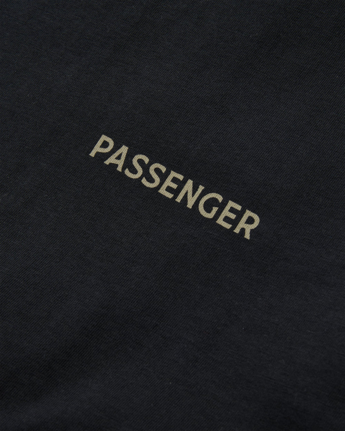 Classic Wordmark Regular Fit T-Shirt - Black - Flatlay