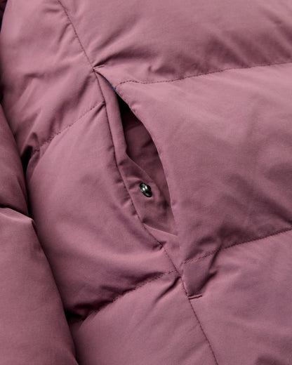 Oceanic Heavyweight Insulated Full Zip Jacket - Brambleberry - Flatlay