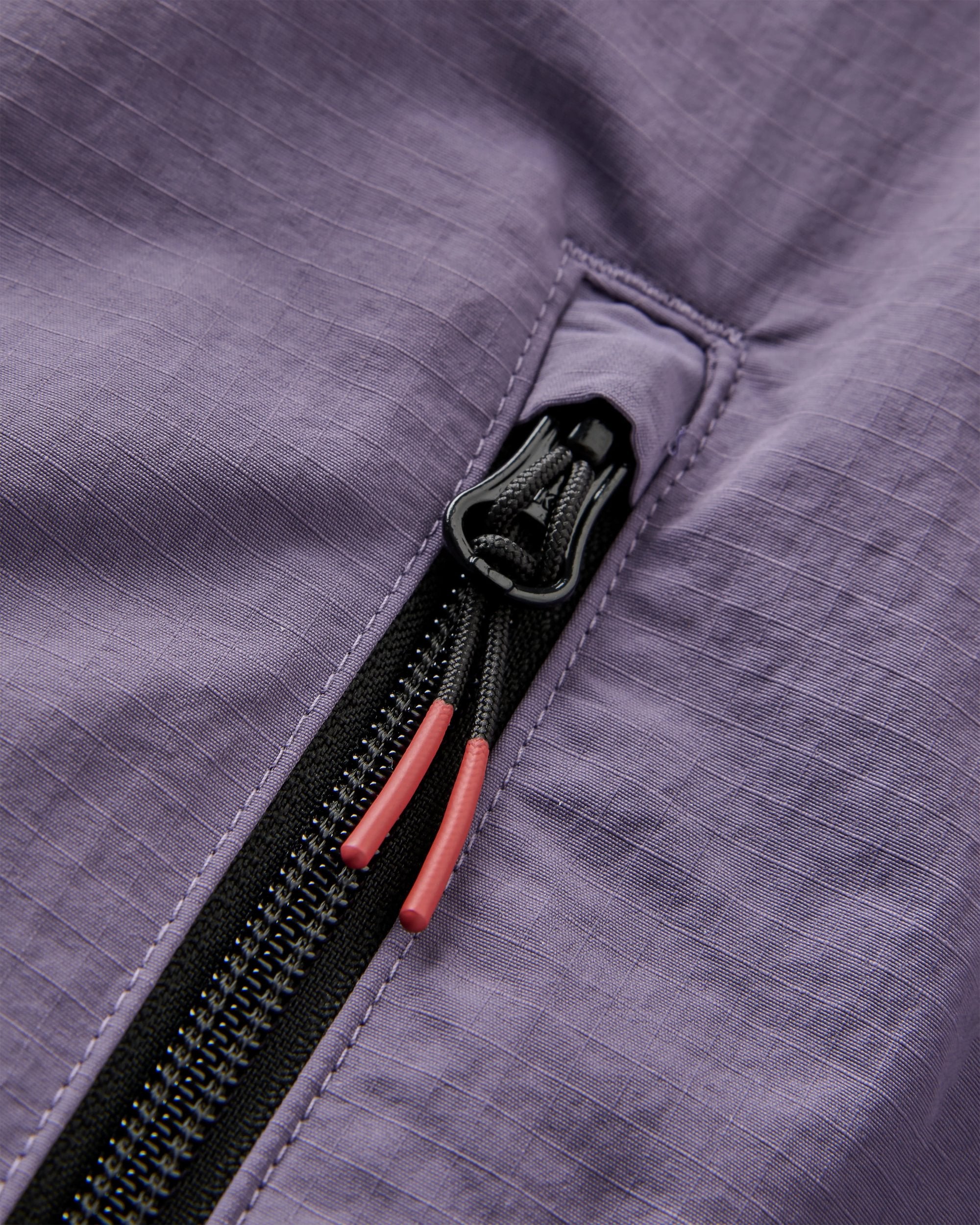 Seek Out Wind Resistant Anorak - Heather - Flatlay