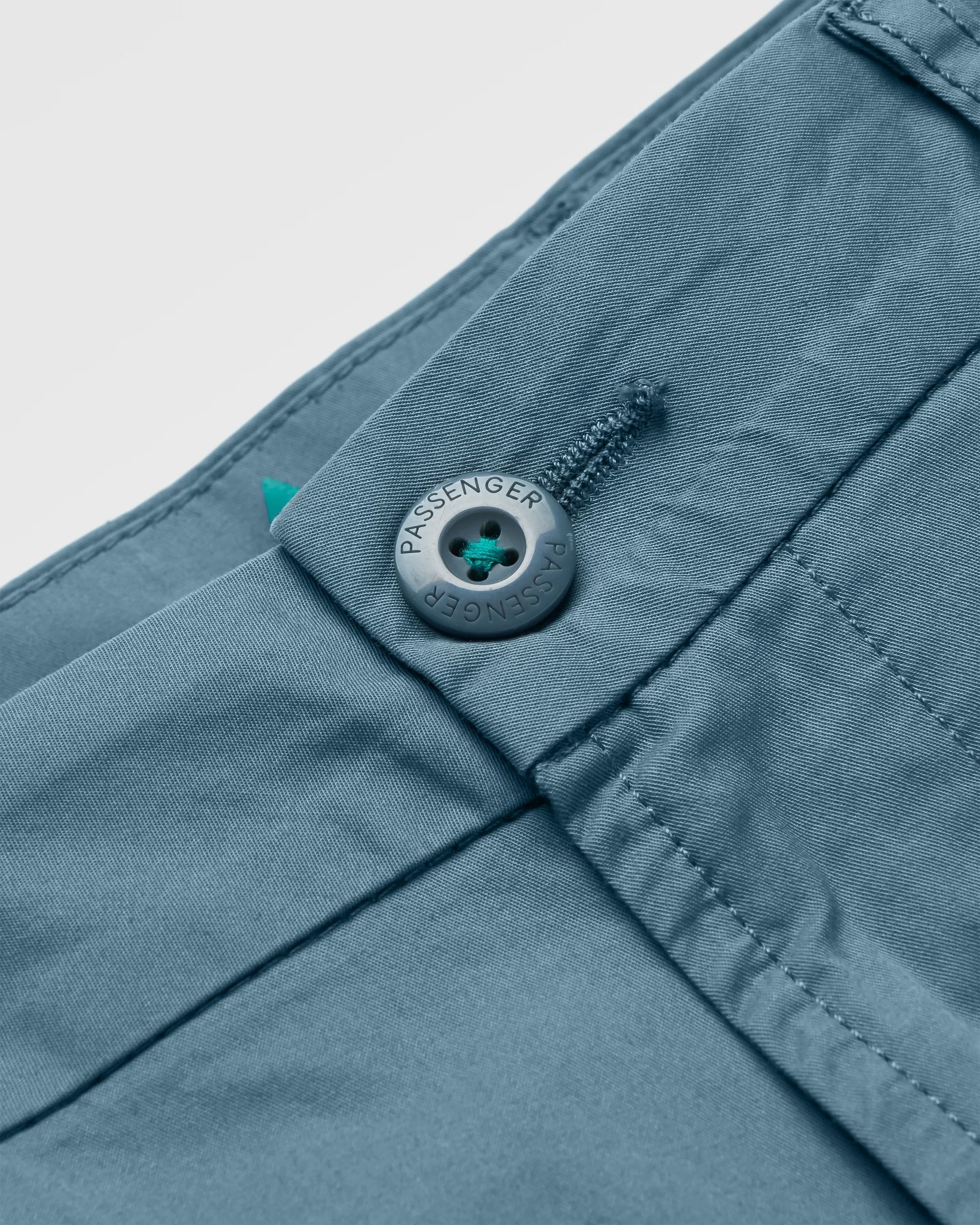 365 Light Organic Cotton Trouser - Storm Grey - Flatlay