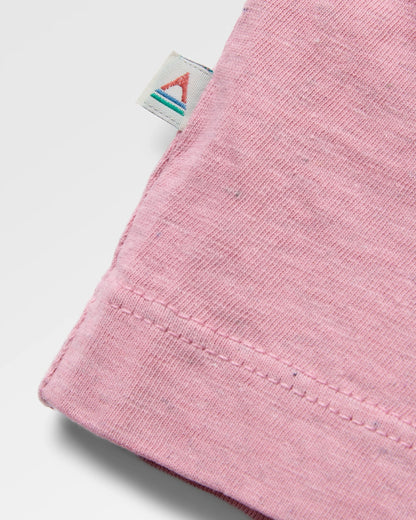 Heritage Recycled Relaxed Fit LS T-Shirt - Pink Haze - Flatlay