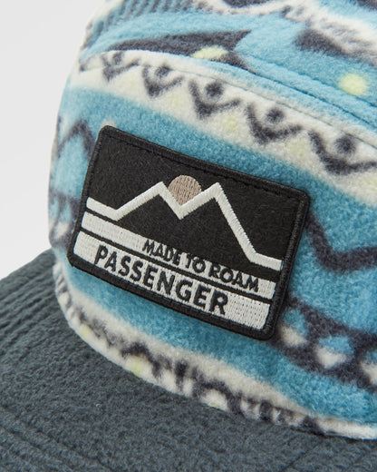 Pine Recycled Polar Fleece Cap - Mountain Geo Arctic