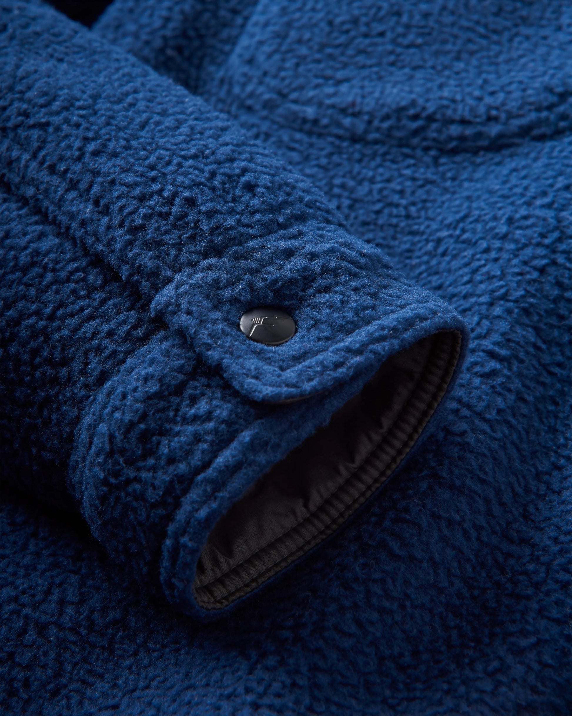 Backcountry Recycled Sherpa Fleece Shirt - Rich Navy