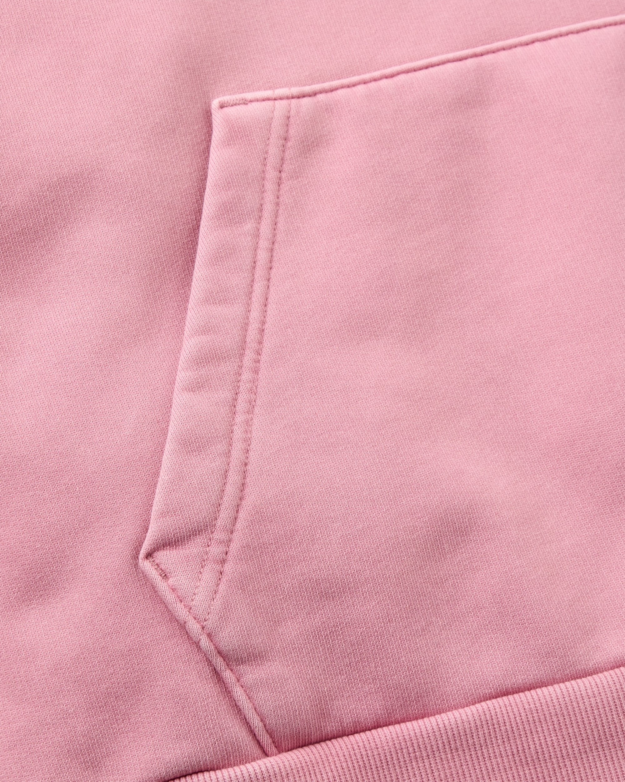 Downtime Heavyweight Hoodie - Pink Haze - Flatlay