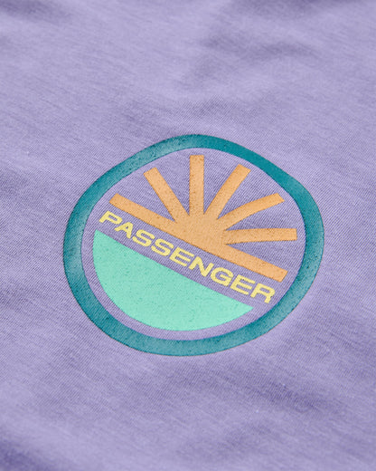 Chase The Light Active Vest - Purple Haze - Flatlay